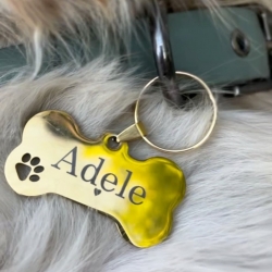 Personalized dog collar pendant