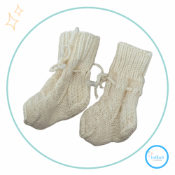 Handmade socks for newborn babies