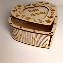Personalized Heart Box