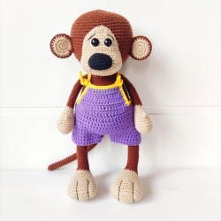 Crochet monkey